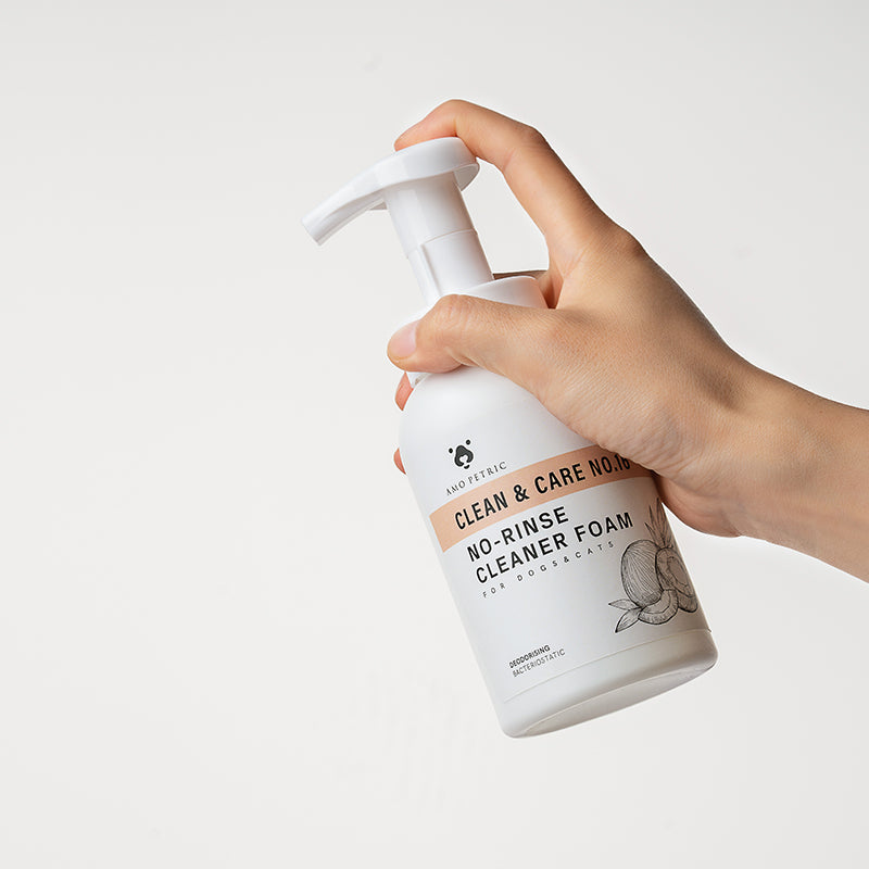 Amo Petric Pet Pawe Cleaner No-rinse Bacteriostatic Foam