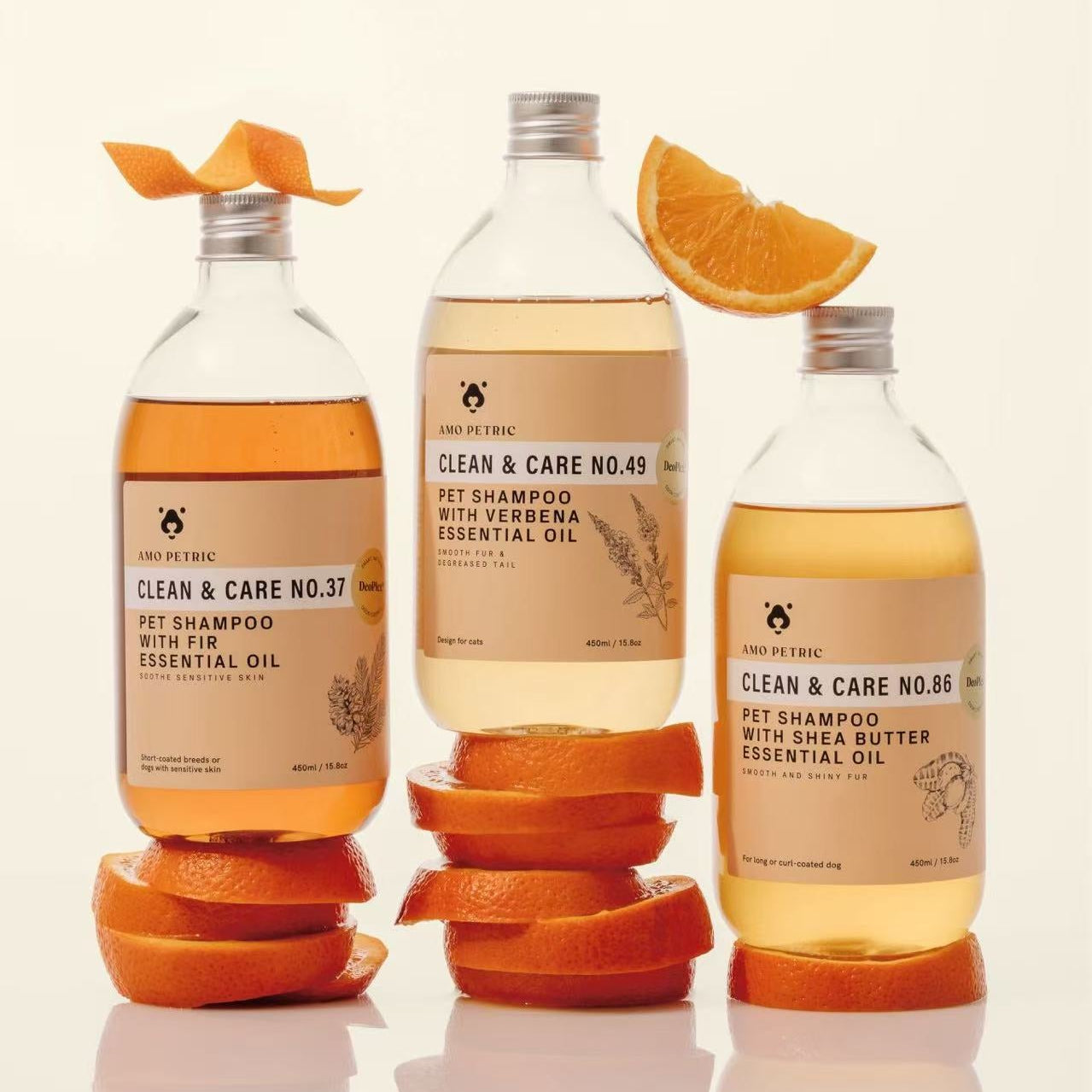 Amo Petric Shampoo With Shea ButterLight Essential Oil-86