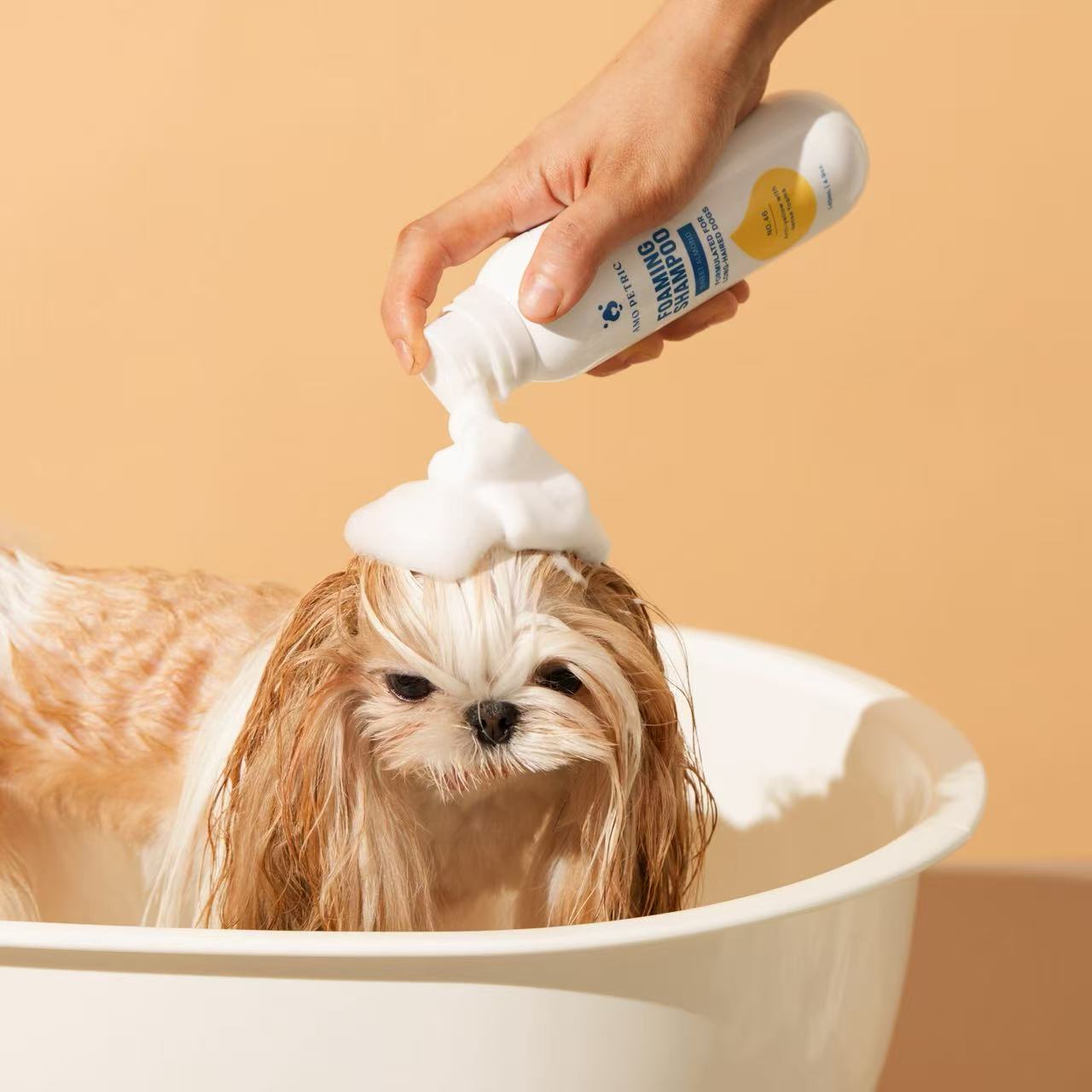 Amo Petric pet bath mousse