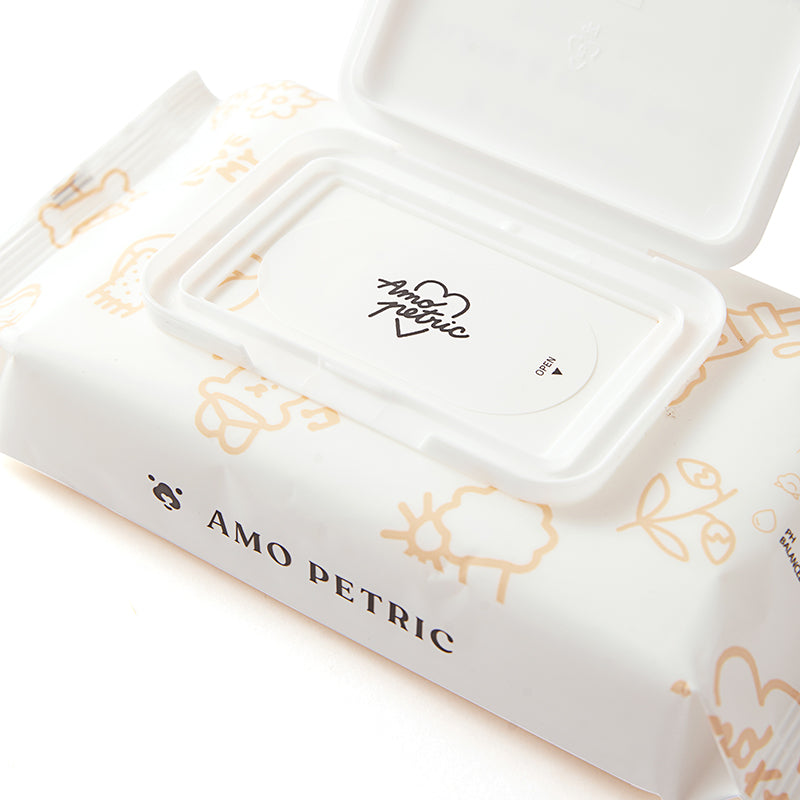 Amo Petric & Céline Dumartin Wet Wipes with Jojoba Oil for Pets