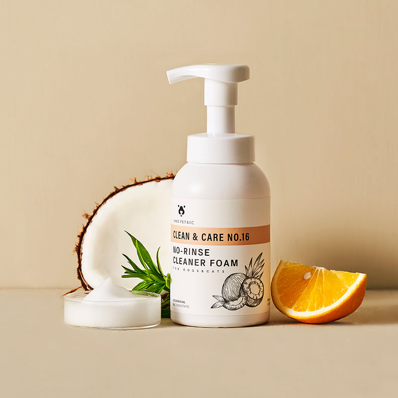 Amo Petric Pet Pawe Cleaner No-rinse Bacteriostatic Foam
