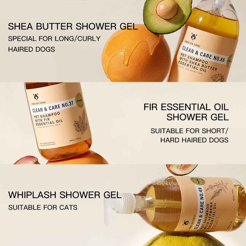 Amo Petric Shampoo With Shea ButterLight Essential Oil-86